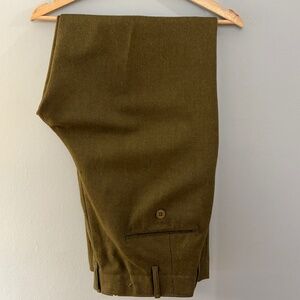 vintage military wool pants